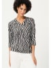 Olsen Blouse wit/zwart