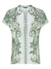Olsen Blouse kaki/wit
