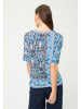 Olsen Shirt in Hellblau/ Dunkelblau