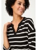 Olsen Sweatshirt wit/zwart