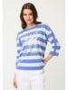 Olsen Sweatshirt lichtblauw/wit