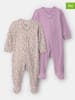 carter's 2-delige set: pakjes paars/beige