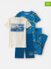 carter's 2-delige set: pyjama's blauw/crème