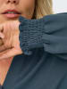ONLY Carmakoma Bluse in Blau