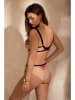 Kinga Slip in Pink/ Schwarz