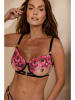 Kinga Bügel-BH in Pink/ Schwarz