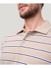 Pierre Cardin Koszulka polo w kolorze beżowo-czarnym