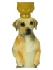 Kersten Kaarshouder "Dog" beige/meerkleurig - (H)23 x Ø 8 cm