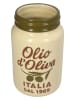 Kersten Wazon "Olio D'Oliva" w kolorze kremowo-oliwkowym - wys. 18 x Ø 11 cm