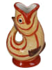 Kersten Vaas ''Fish'' geel/rood - (B)11 x (H)17 x (D)7 cm