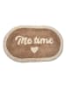 Kersten Badmat ''Me Time'' lichtbruin/crème - (L)80 x (B)50 cm