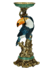 Kersten Kerzenhalter ''Toucan'' in Schwarz/ Gold - (B)13 x (H)30 x (T)10 cm