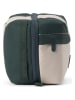 PinqPonq Kosmetiktasche in Beige/ Grün - (B)23 x (H)14,5 x (T)12 cm