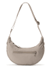PinqPonq Umhängetasche "Krumm" in Taupe - (B)30 x (H)23 x (T)10 cm