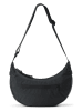 PinqPonq Umhängetasche "Krumm" in Schwarz - (B)30 x (H)23 x (T)10 cm