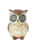 Maximex LED-Solar-Gardenfigur "Eule Blinky Eyes" in Braun - (B)9,8 x (H)13 x (T)9,3 cm
