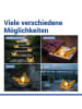 Maximex LED-Solar-Gardenfigur "Schmetterling" in Gold/ Orange - (B)35 x (H)11,5 x (T)27,5 cm 