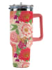Yoko Design Kubek termiczny "Barcelona" ze wzorem - 1200 ml