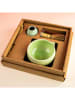 Yoko Design 4-delige matchaset "Classic" groen