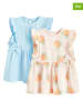 COOL CLUB 2er-Set: Kleider in Beige/ Hellblau