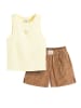 COOL CLUB 2tlg. Outfit in Hellbraun/ Gelb