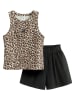 COOL CLUB 2-delige outfit beige/zwart