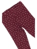 Petit Piao Legginsy "Modal Heart" w kolorze czerwonym