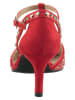 Heine Leder-Pumps in Rot