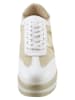 Heine Schnürschuhe in Weiß/ Beige