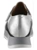 Heine Leder-Sneakers in Silber