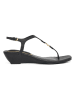 Polo Club Sandalen "Wedge" in Schwarz