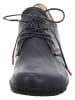 Think! Leren veterschoenen donkerblauw