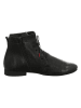 Think! Leren veterschoenen zwart