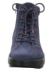 Think! Leder-Boots in Dunkelblau