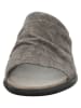 Think! Leder-Pantoletten in Grau