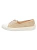 Think! Leder-Ballerinas in Beige