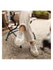 Think! Leder-Sneakers in Creme