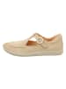 Think! Leder-Halbsandalen in Beige