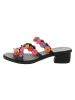Think! Leren slippers zwart