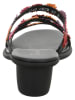 Think! Leren slippers zwart