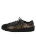 Think! Leder-Sneakers in Schwarz