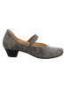 Think! Leder-Pumps in Grau