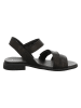 Think! Leder-Sandalen in Schwarz