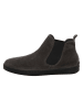 Think! Leder-Chelsea-Boots in Braun
