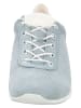 Think! Leder-Sneakers in Hellblau