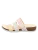 Think! Leren slippers meerkleurig