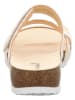 Think! Leren slippers meerkleurig