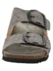 Think! Leren slippers grijs