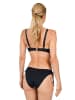 Teleno Bikini in Schwarz/ Weiß/ Orange