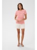 Kaffe Shirt in Creme/ Rot